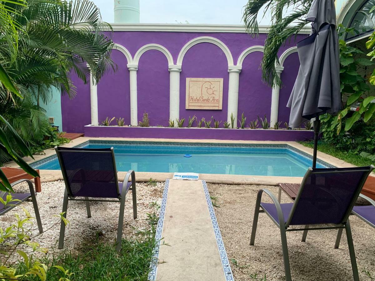 Hotel Santa Ana Mérida Exteriör bild